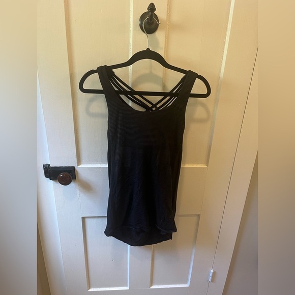 Lululemon Wild Tank Top Heathered Black / Grey Size 6 - Picture 8 of 15